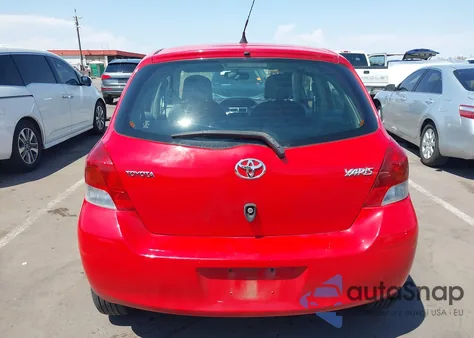 2011 Toyota Yaris z USA, uszkodzony, nr VIN JTDKT4K38B5332157